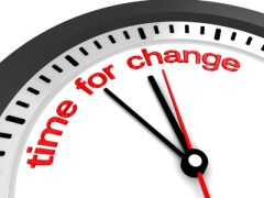time for change