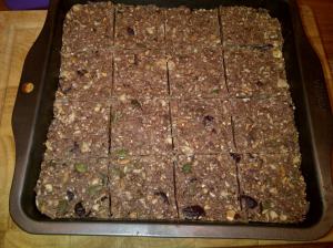 Choc-cranberry bars 2