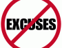 Excuses will only hold you&nbsp;back