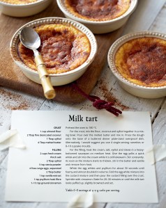 Milk Tart Recipe